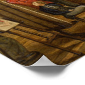 Im Studio von Miklos Barabas Poster (Ecke)