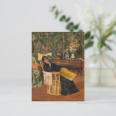 Im Studio | William Merritt Chase Postkarte (Stehend Vorderseite)