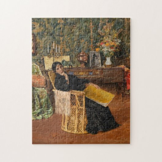Im Studio | William Merritt Chase Puzzle (Vertikal)