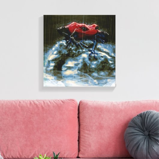 Im Sturm Leinwanddruck (Insitu (Wohnzimmer))