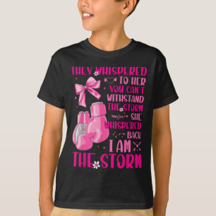 Im Sturmkrieger rosa Ribbon Frauen Brust Canc T-Shirt