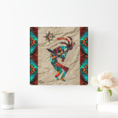 Im Südwesten von Kokopelli spielt die Uhr der Flan (Zuhause)