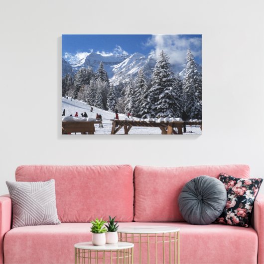 Im Sundance Resort in Utah Leinwanddruck (Insitu (Wohnzimmer))