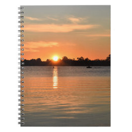 Im Sunset Spiral Notebook gefangen Notizblock