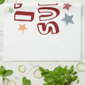 Im Super with Stars Handtuch (Gefaltet)