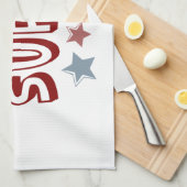 Im Super with Stars Handtuch (Viertel Falte)