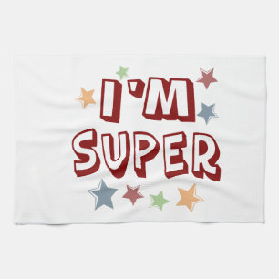 Im Super with Stars Handtuch