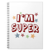 Im Super with Stars Notizblock (Vorderseite)