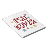 Im Super with Stars Notizblock (angewinkelt)