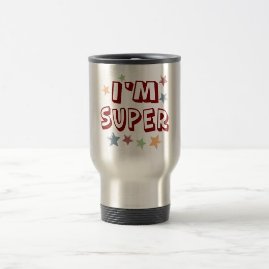 Im Super with Stars Reisebecher (Mittel)