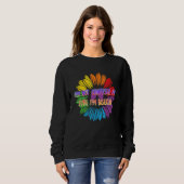Im Sure Im Bisexual Bi Positive Quotes Bi Pride Po Sweatshirt (Vorne ganz)