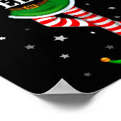 Im Sy Elf passt Weihnachten für junge Mädchen Ki Poster (Ecke)