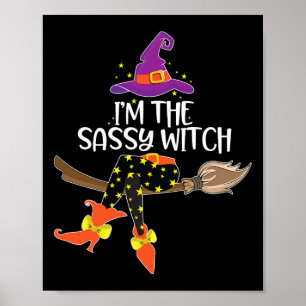 Im Sy Hexe Halloween Matching Group Kostüm Poster