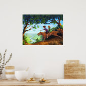 Im Tal der Megafauna Poster (Küche)