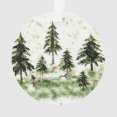 Im Tannenwald Ornament (Vorderseite)
