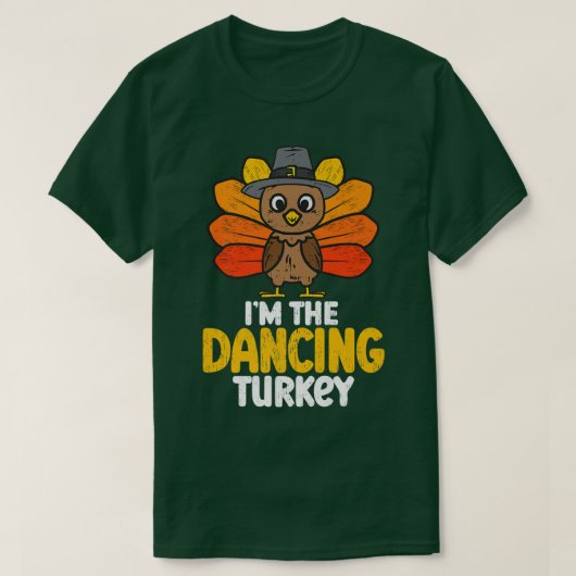 Im Tanz Türkei glücklich Thanksgiving 2022 Autu T-Shirt (Design vorne)