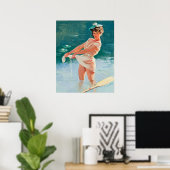 Im Teich-Button oben Poster (Heimbüro)