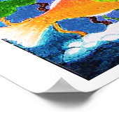 Im Teich Poster (Ecke)