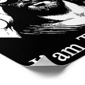 I'm Telling Dad Jesus Sungles Faith Humor Poster (Ecke)