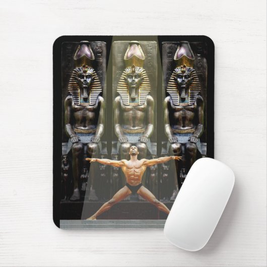 Im Tempel von Ramses III Mousepad (Mit Mouse)