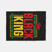 Im That Legendary Black King African American Hit Fleecedecke (Vorderseite (Horizontal))