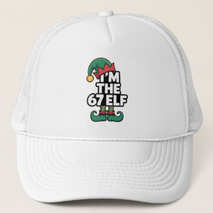 Im The 67 Elch Six Seven Elch Meme Weihnachten Truckerkappe