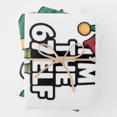 Im The 67 Elf Six Seven Elf Meme Christmas  Geschenkpapier Set (Beispiel)