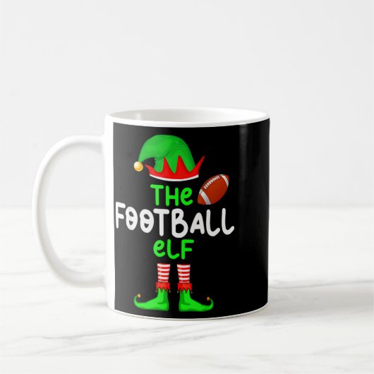 I'm The American Football Elf Christmas Matching P Kaffeetasse (Links)