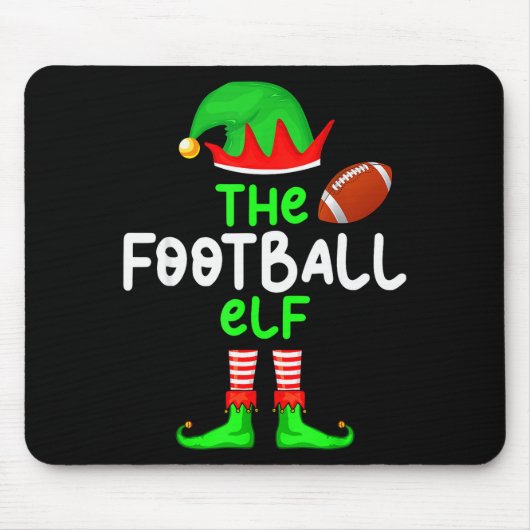 I'm The American Football Elf Christmas Matching P Mousepad (Vorne)