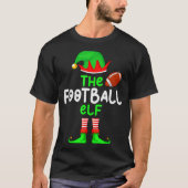 I'm The American Football Elf Christmas Matching P T-Shirt (Vorderseite)
