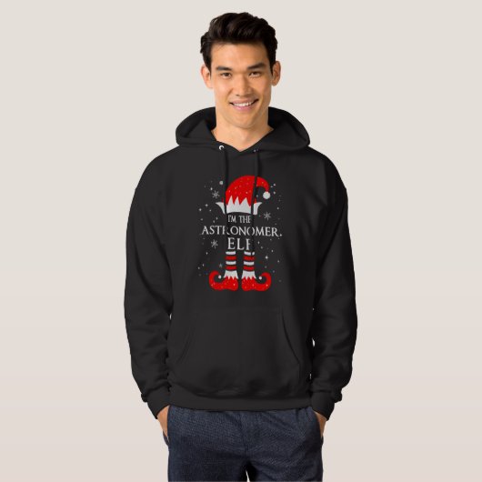 I'm The Astronomer Elf Matching Family Group Chris Hoodie (Vorne ganz)