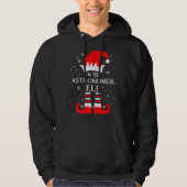 I'm The Astronomer Elf Matching Family Group Chris Hoodie (Vorderseite)
