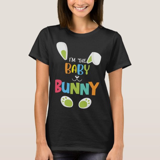 I'm the baby bunny funny Easter Bunny T-Shirt (Vorderseite)