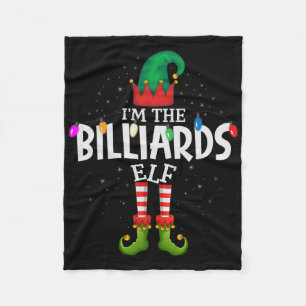 Im the Billiards Matching Christmas Family Fleecedecke