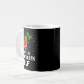 I'm The Black Queen Elf African American Girls Kid Kaffeetasse (Vorderseite Links)