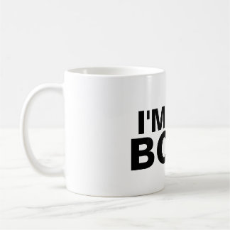 I'm the boss kaffeetasse