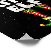 I'm The British Elf Family Matching Group Christma Poster (Ecke)