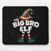 I'm The Brother Elf Family Matching Group Christma Mousepad (Vorne)