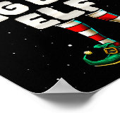 I'm The Brother Elf Family Matching Group Christma Poster (Ecke)