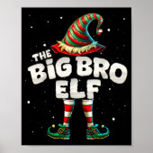 I'm The Brother Elf Family Matching Group Christma Poster (Vorne)
