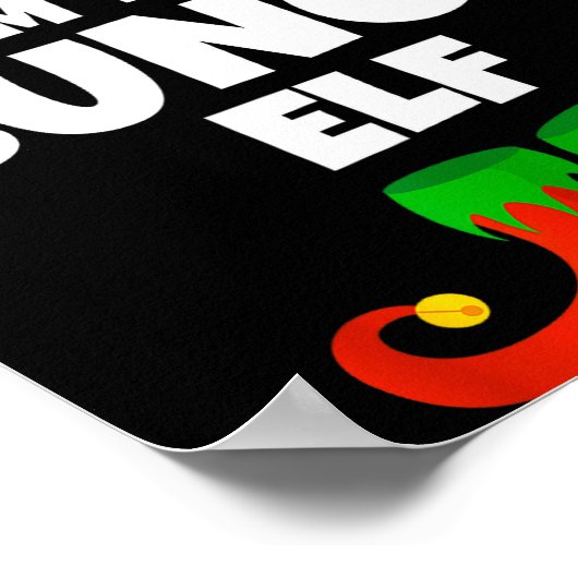 I'm The Bunco Elf Family Pajama Christmas Funny Bu Poster (Ecke)