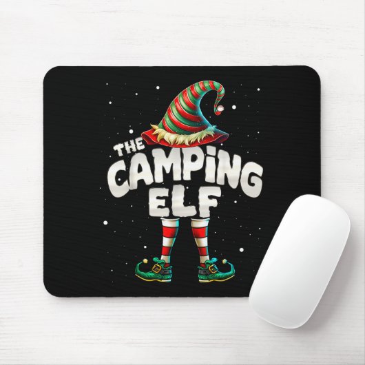 I'm The Camng Elf Family Matching Group Christmas Mousepad (Mit Mouse)
