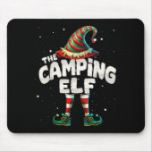 I'm The Camng Elf Family Matching Group Christmas Mousepad (Vorne)