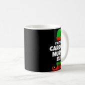 I'm The Cardiac Nurse Elf Family Pajama Christmas Kaffeetasse (VorderseiteRechts)