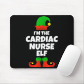 I'm The Cardiac Nurse Elf Family Pajama Christmas Mousepad (Mit Mouse)