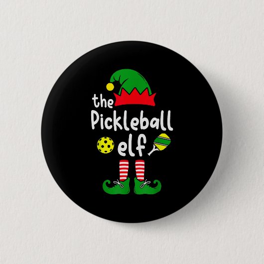 I'm The Ckle Ball Elf Christmas Family Matching Pa Button (Vorderseite)