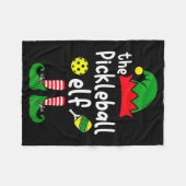 I'm The Ckle Ball Elf Christmas Family Matching Pa Fleecedecke (Vorderseite (Horizontal))