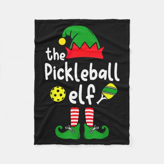 I'm The Ckle Ball Elf Christmas Family Matching Pa Fleecedecke (Vorderseite)