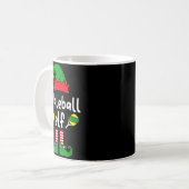 I'm The Ckle Ball Elf Christmas Family Matching Pa Kaffeetasse (Vorderseite Links)