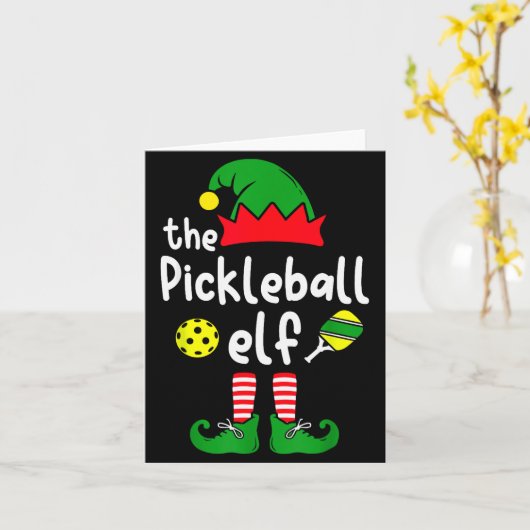 I'm The Ckle Ball Elf Christmas Family Matching Pa Karte (Gelbe Blume)